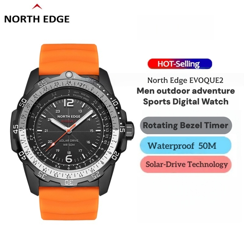Smartwatch Digital Watches For Men - Relógio Digital Masculino NORTH EDGE para