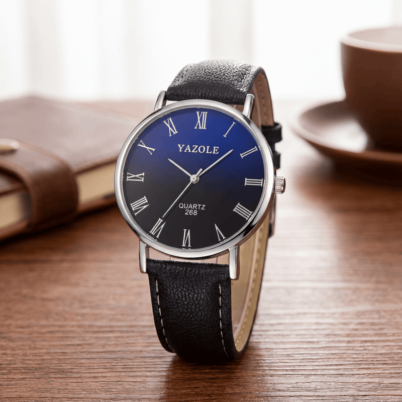 Smartwatch Branded Watches For Men - Relógios de Quartzo Minimalistas YAZOLE para