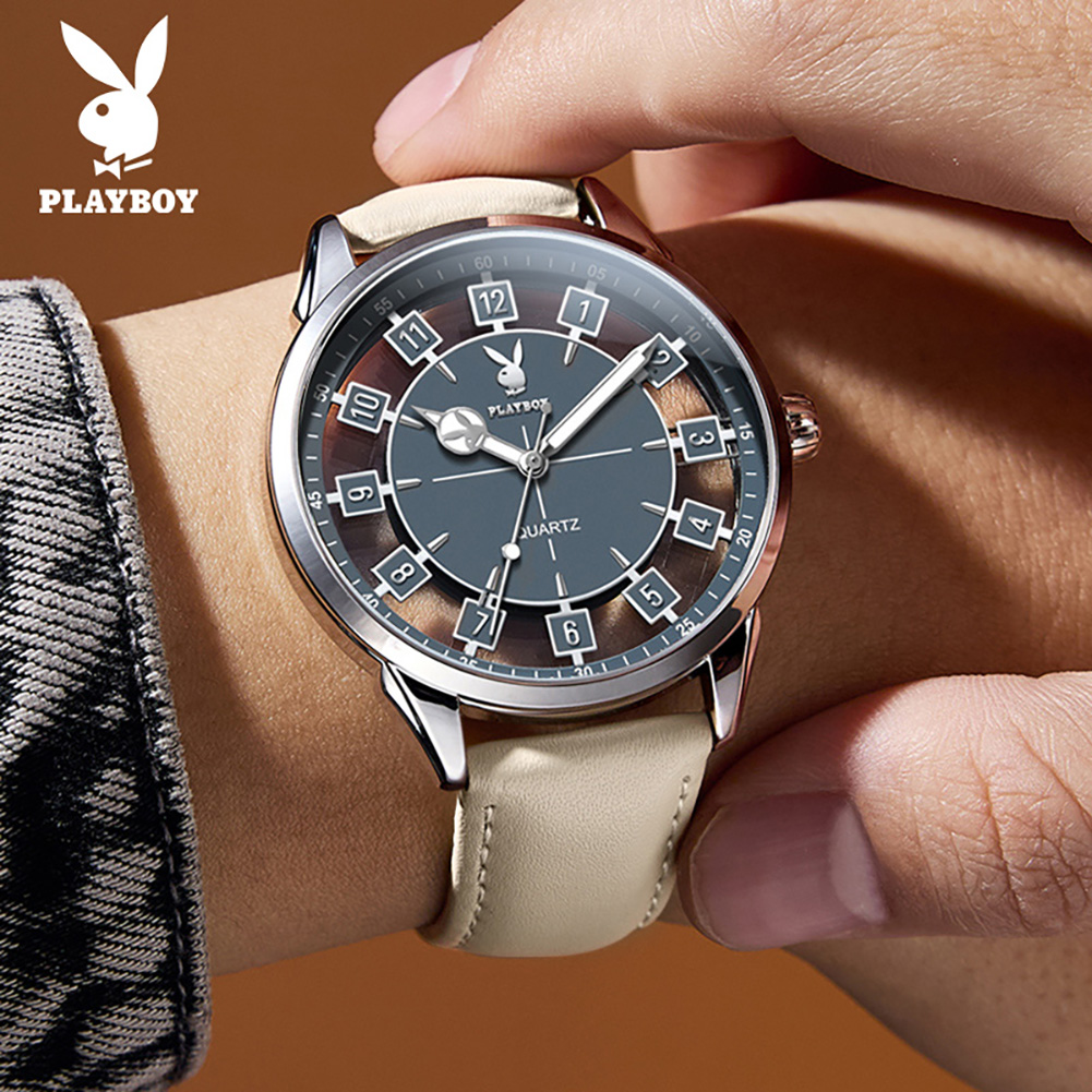 Smartwatch Branded Watches For Men - Relógio PLAYBOY 3137 com movimento de