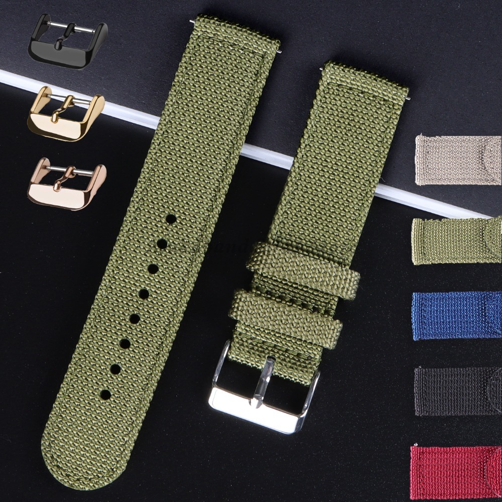 Nato Strap Nylon - 18 20 22 24mm pulseira de