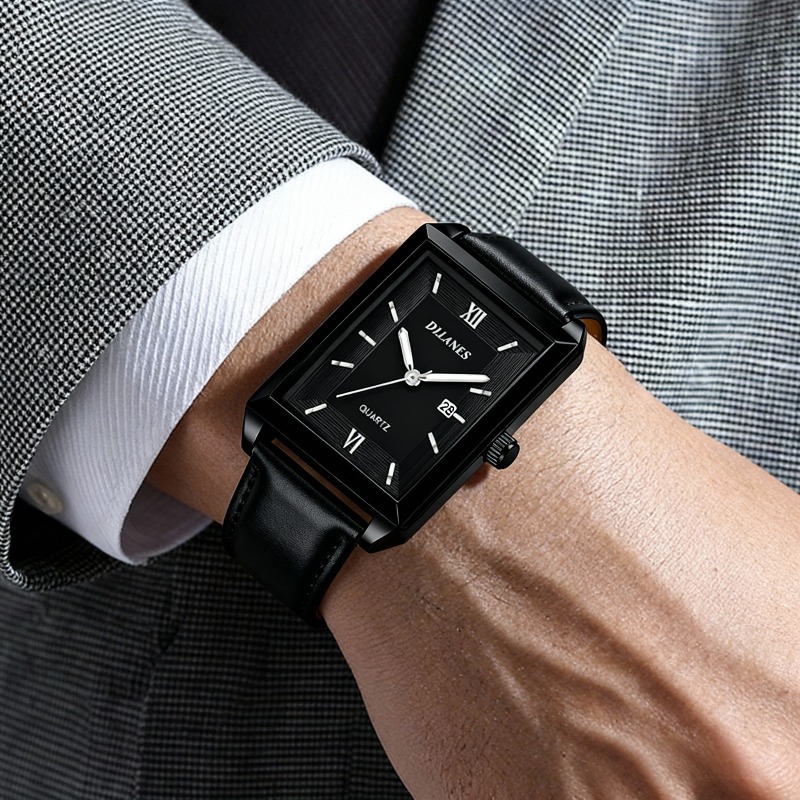 Smartwatch Branded Watches For Men - Relógios de Couro Casuais para Homens,