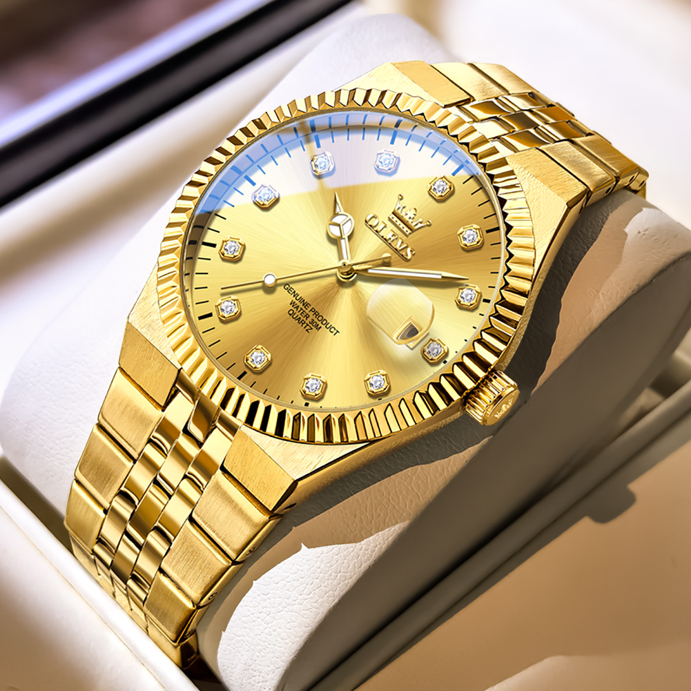 Smartwatch Branded Watches For Men - Olevs nova moda relógio masculino marca