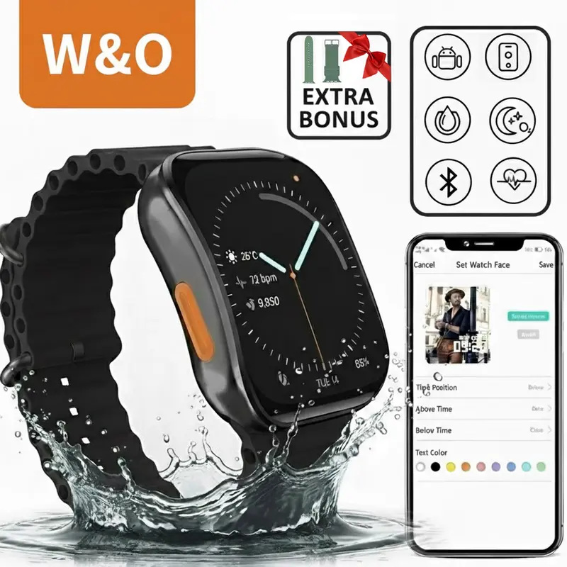 Smartwatch Watches Birthday Gift For Men - Relógio inteligente para mulheres e homens,