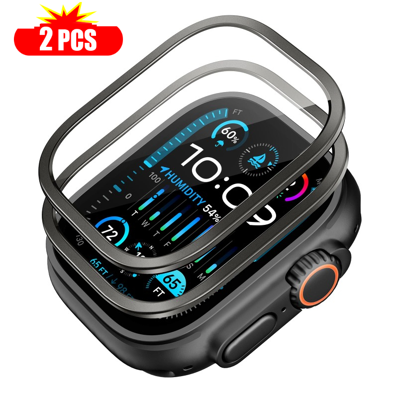 Smartwatch Apple Watches For Men - 2 pçs vidro temperado para apple