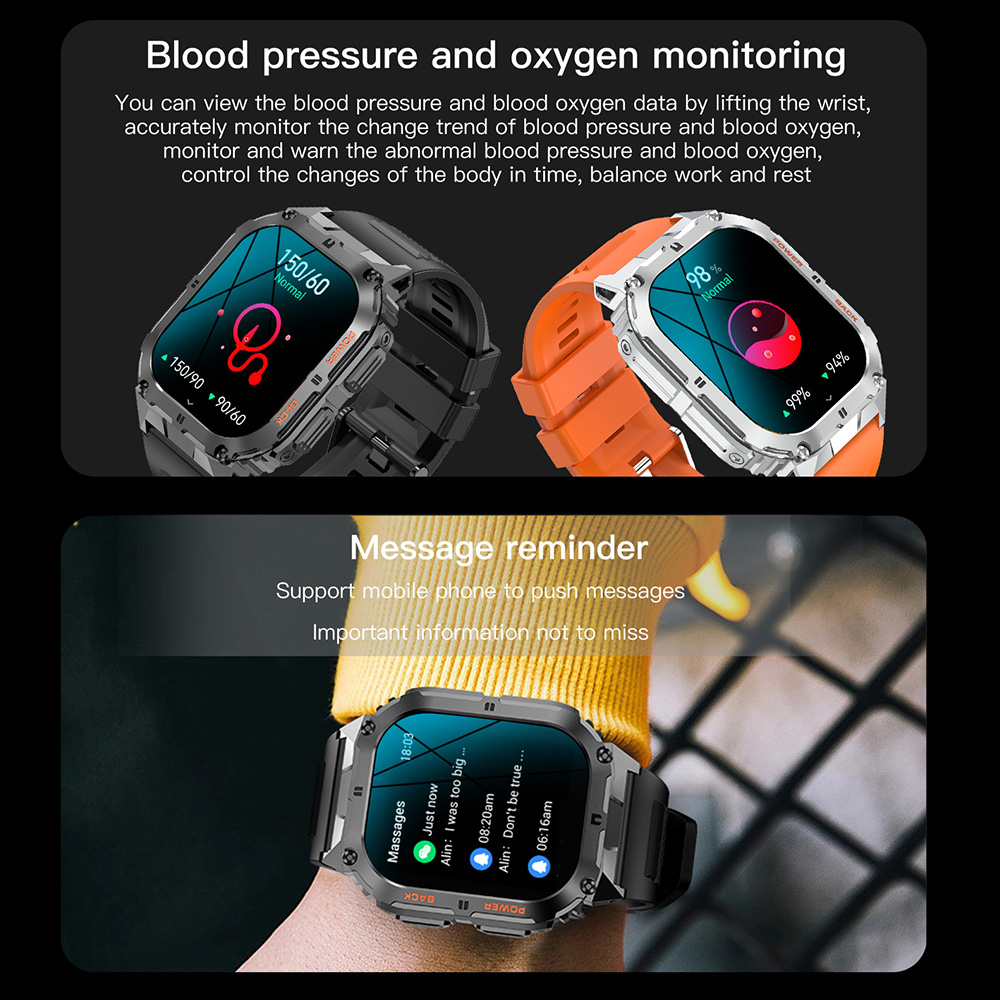 K61 pro relógio inteligente da - Smartwatch Digital Watches For Men avaliação e preço