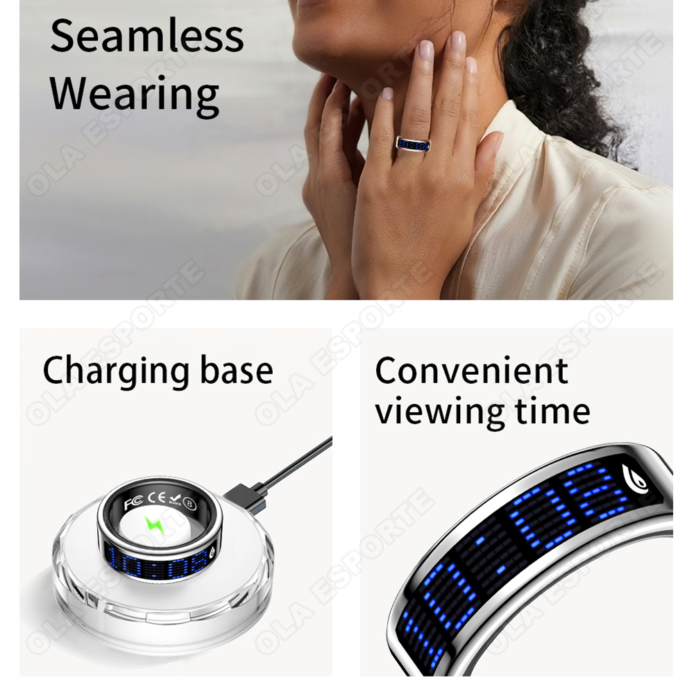 Anel Inteligente Estilo Cibern - Couple Watches Smartwatch avaliação e preço
