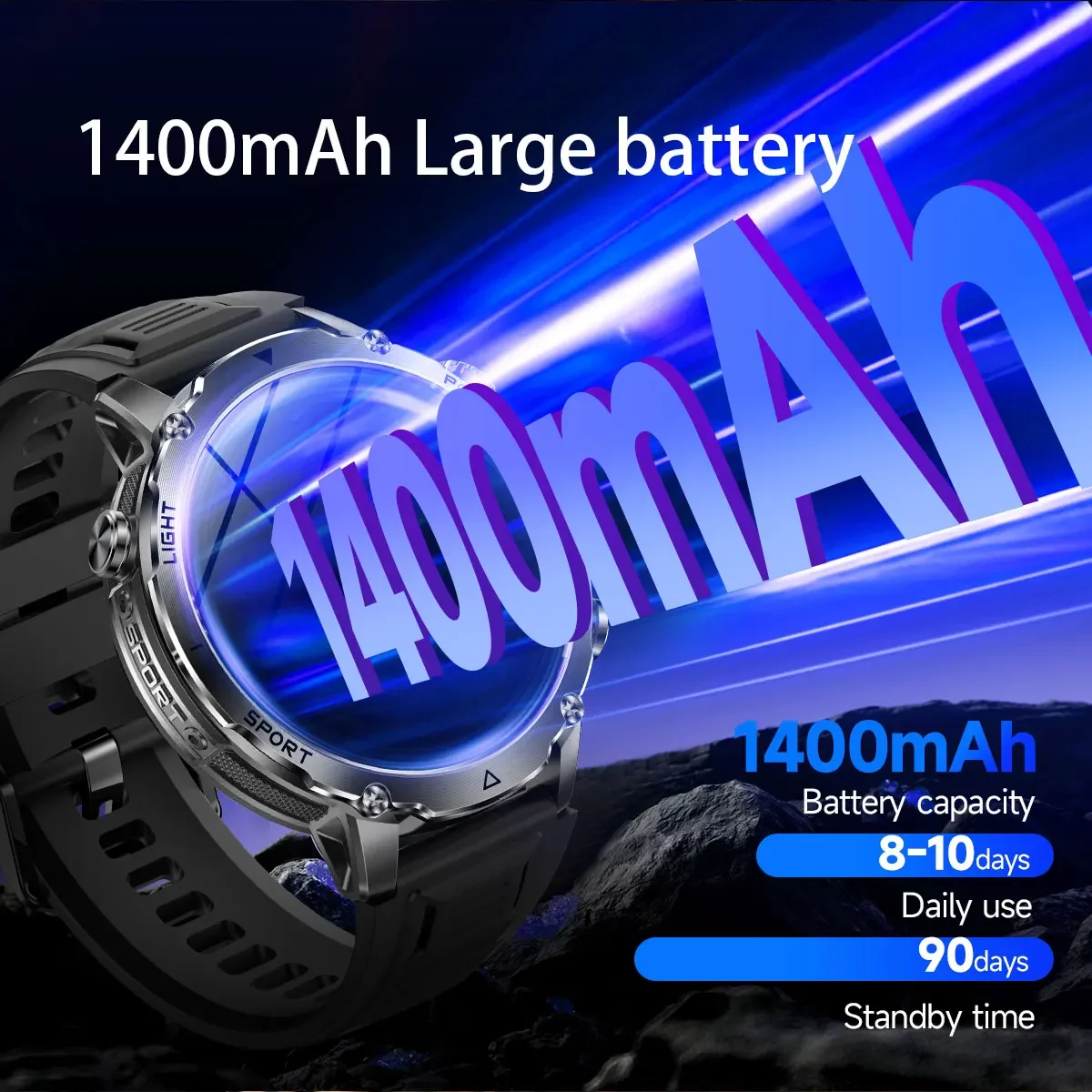 Smartwatch Masculino com Bater - Smartwatch Branded Watches For Men avaliação e preço