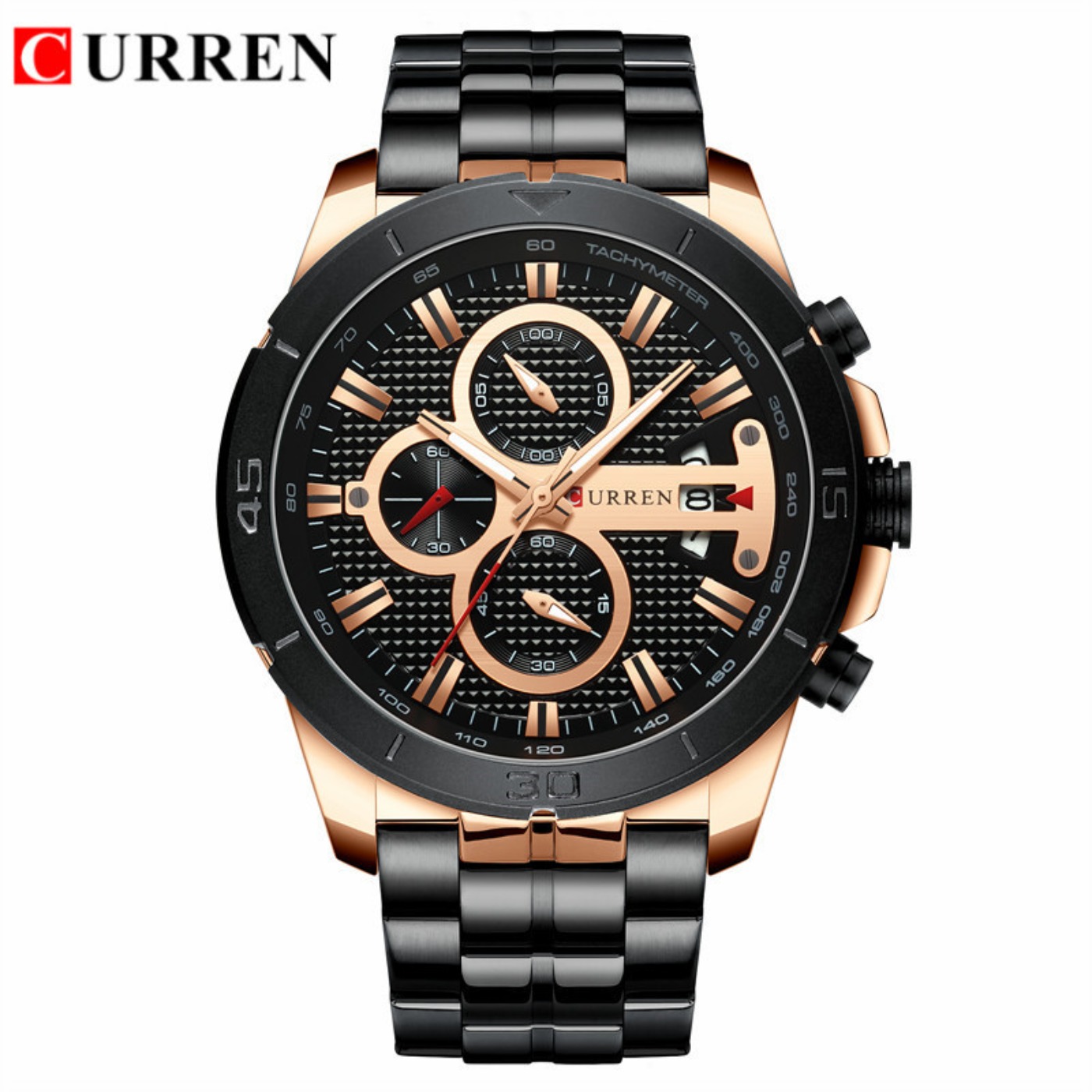 Relógio CURREN Masculino à Pro - Chronograph Sport Watch avaliação e preço