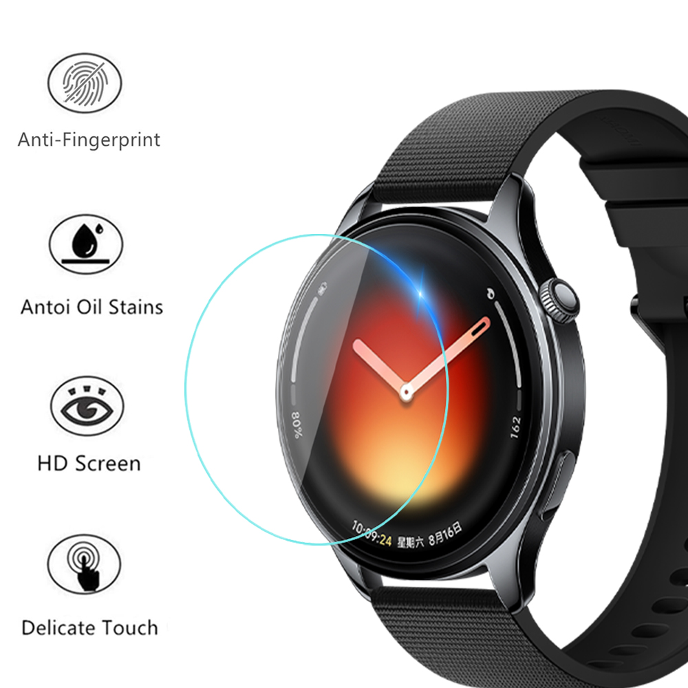 Vidro temperado para xiaomi wa - Smart Watch Screen Protector avaliação e preço
