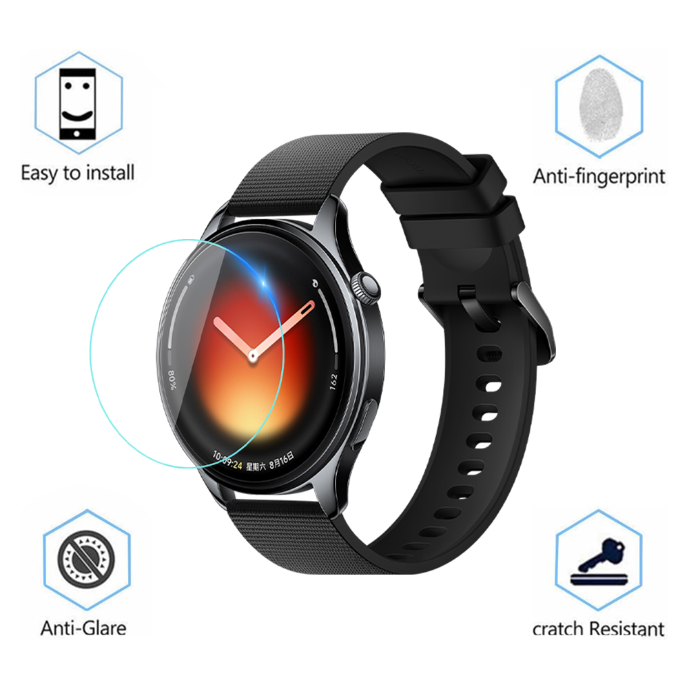 Vidro temperado para xiaomi wa - Smart Watch Screen Protector avaliação e preço