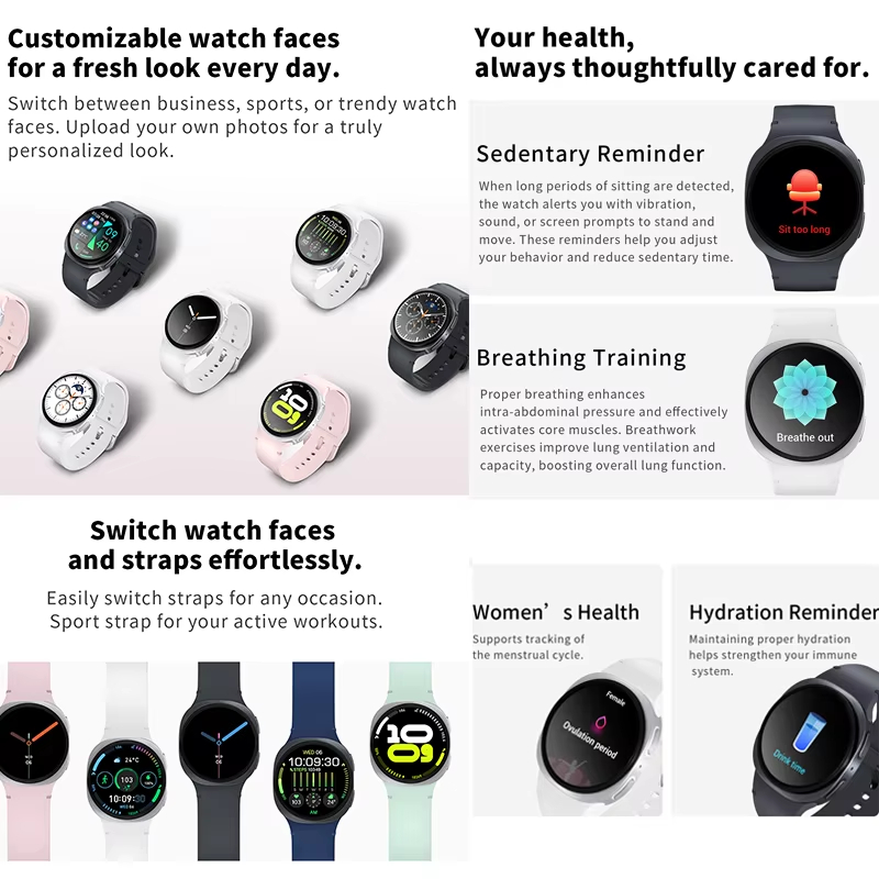 Novo Smartwatch Clássico 8 Max - Smartwatch Watches For Girls avaliação e preço