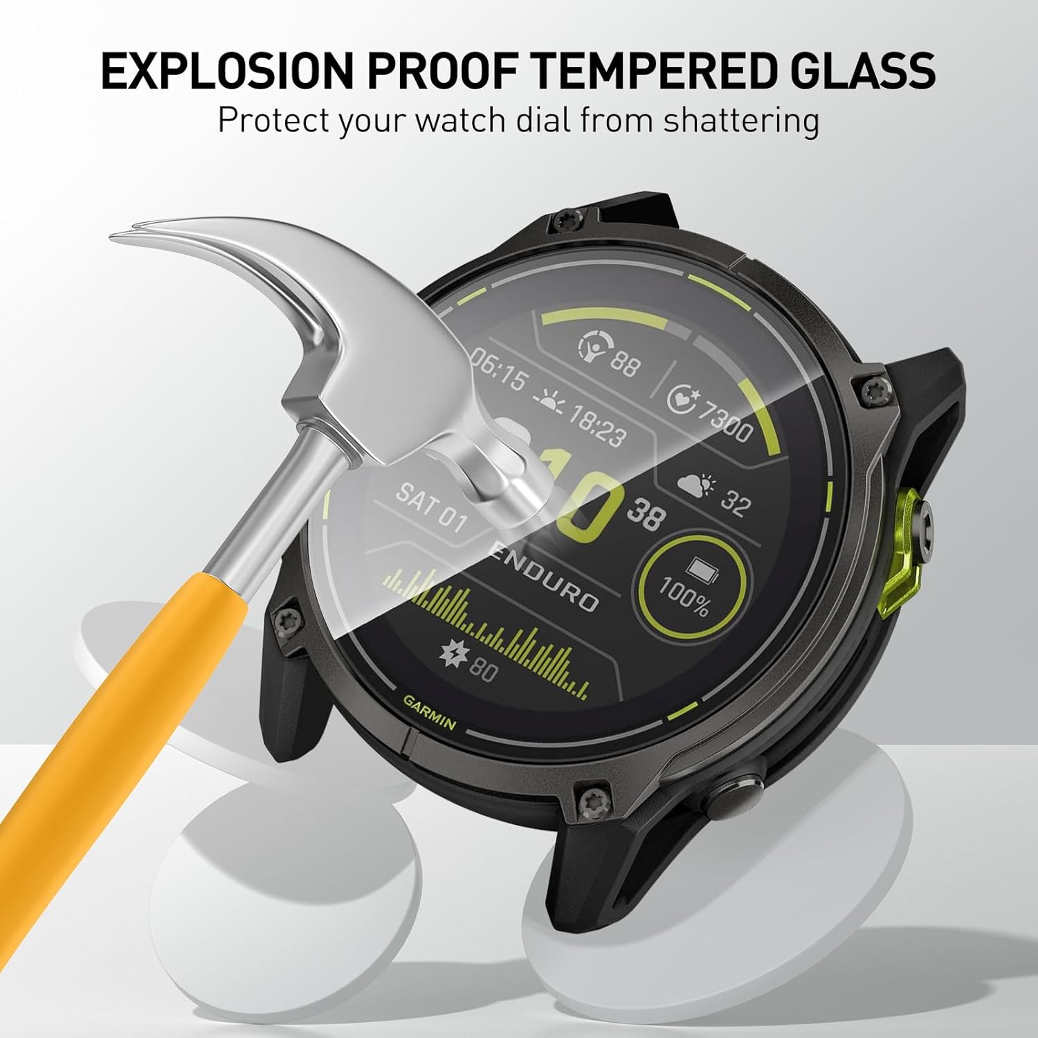 Filmes de vidro temperado para - Smart Watch Screen Protector avaliação e preço