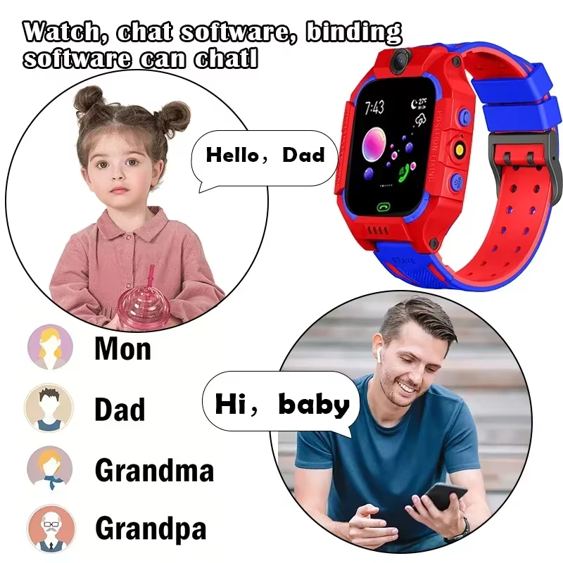 Relógio Inteligente Infantil L - Smartwatch Watches Useful Gift For Boys avaliação e preço