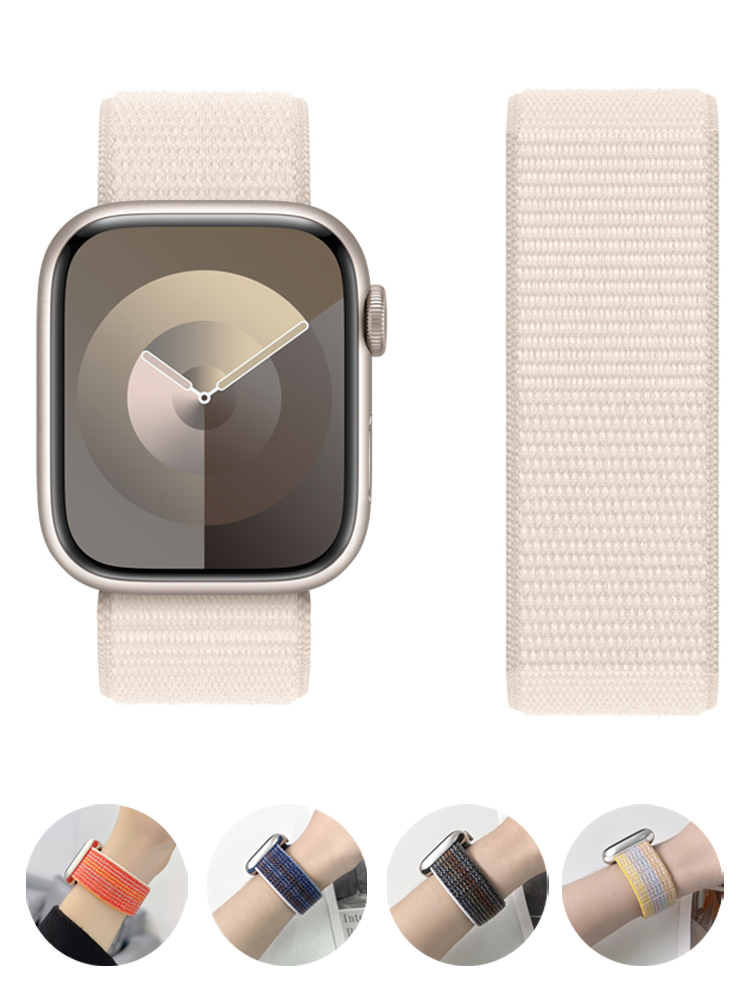Pulseira de nylon para apple w - Smartwatch Apple Watches For Men avaliação e preço