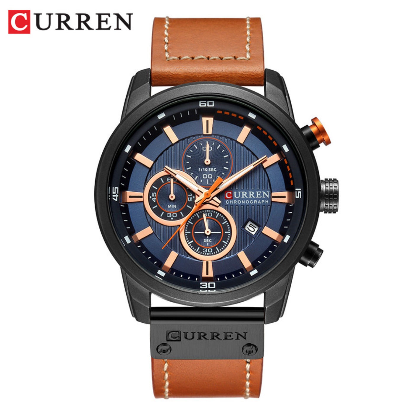 Relógio Masculino CURREN de Mo - Chronograph Sport Watch avaliação e preço