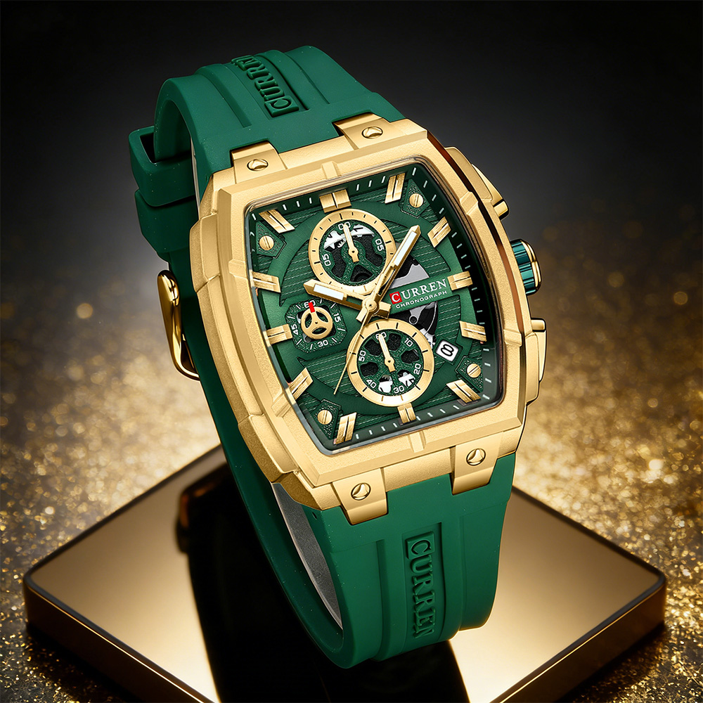 Relógio de Luxo Vintage CURREN - Chronograph Sport Watch avaliação e preço