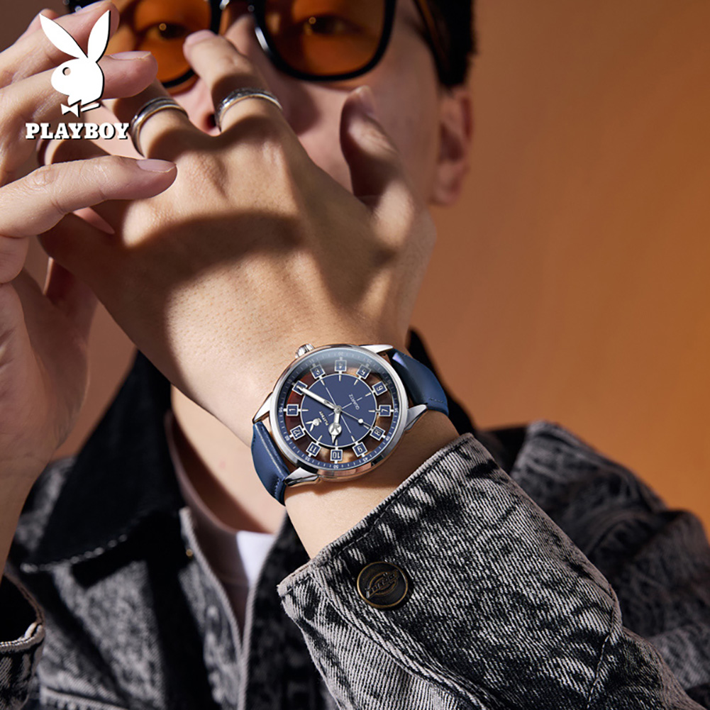 Relógio PLAYBOY 3137 com movim - Smartwatch Branded Watches For Men avaliação e preço