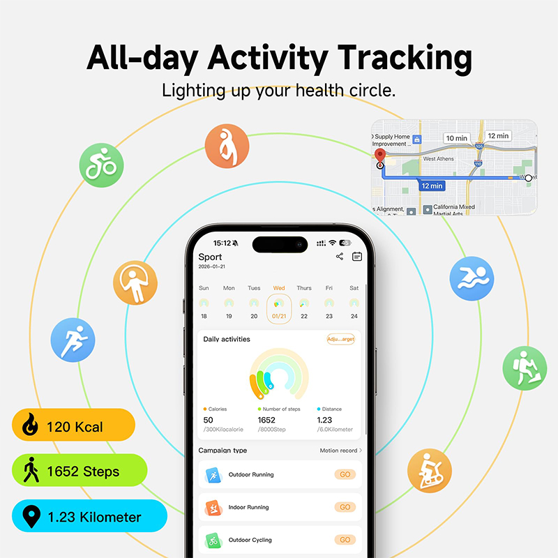 Novo Rastreador de Fitness Int - Couple Watches Smartwatch avaliação e preço