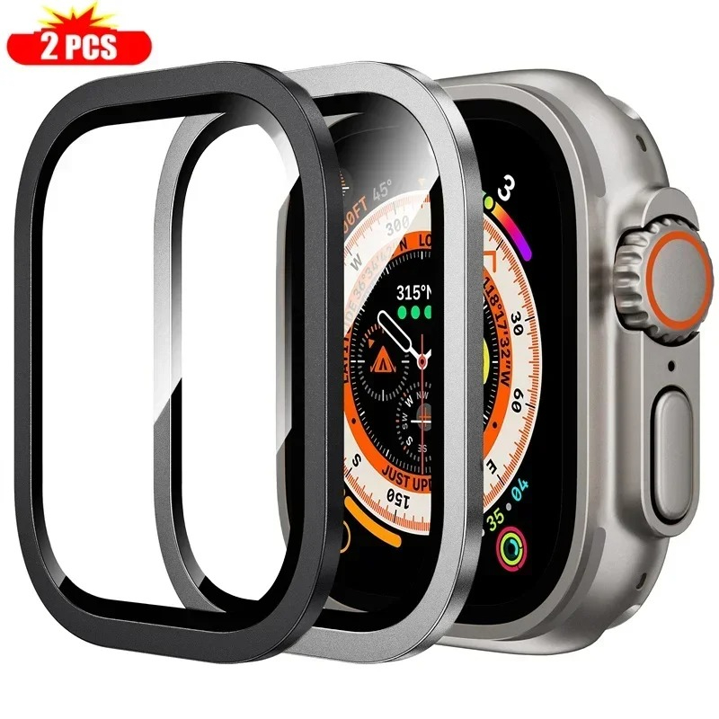 2 pçs vidro temperado para app - Smartwatch Apple Watches For Men avaliação e preço