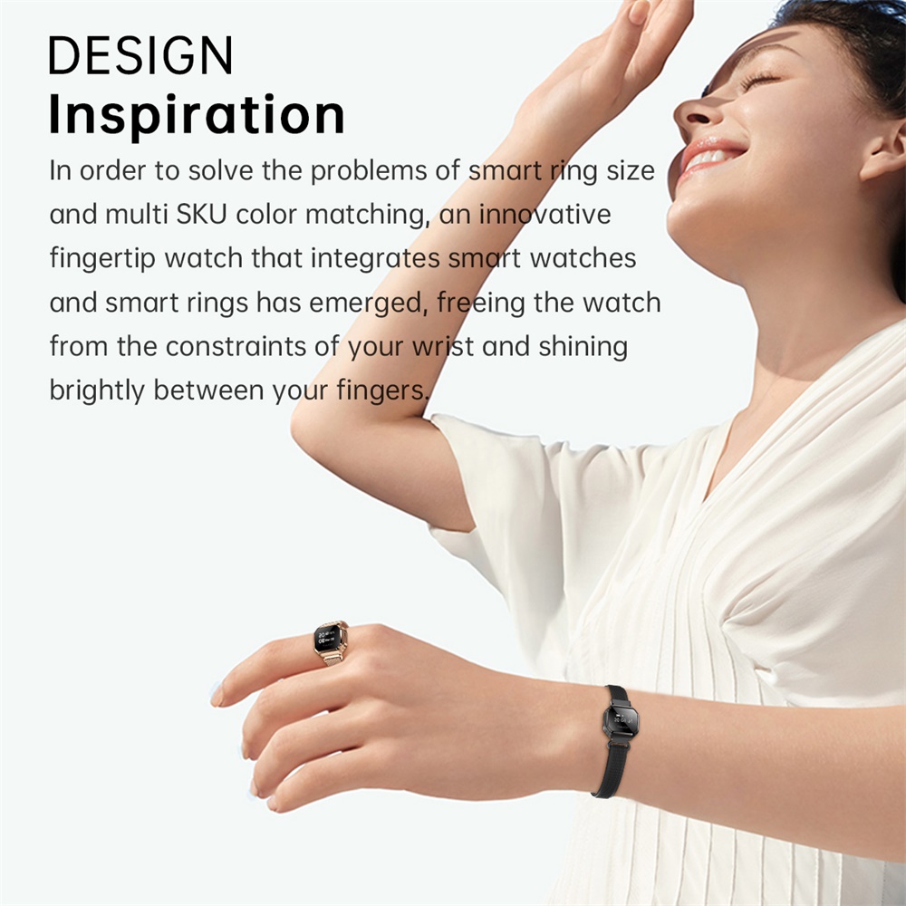 Novo Anel Inteligente com Tela - Couple Watches Smartwatch avaliação e preço