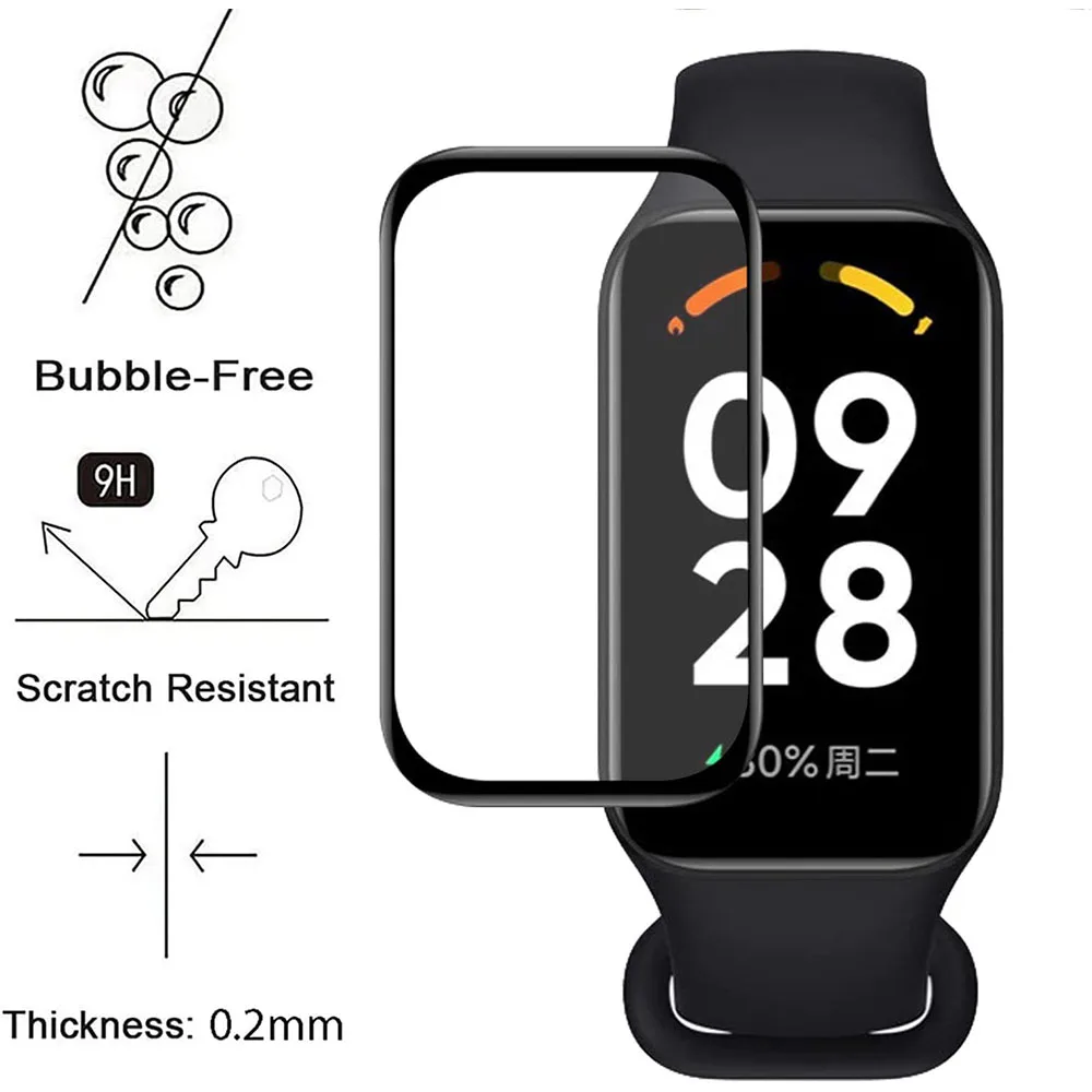 Película composta 3d para redm - Smart Watch Screen Protector avaliação e preço