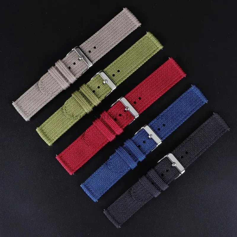18 20 22 24mm pulseira de lona - Nato Strap Nylon avaliação e preço