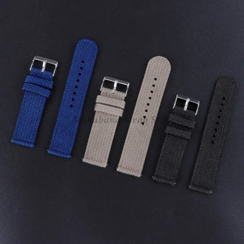 18 20 22 24mm pulseira de lona - Nato Strap Nylon avaliação e preço