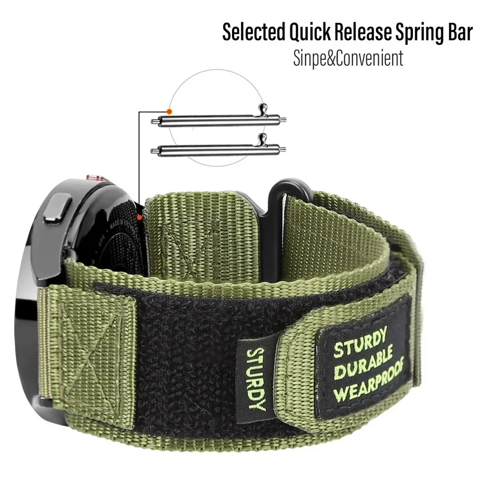 Pulseira de nylon de ajuste rá - Nato Strap Nylon avaliação e preço