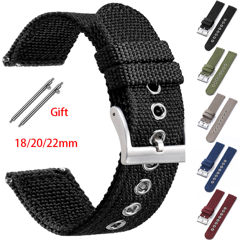 Pulseira de nylon 18mm 20mm 22 - Nato Strap Nylon avaliação e preço