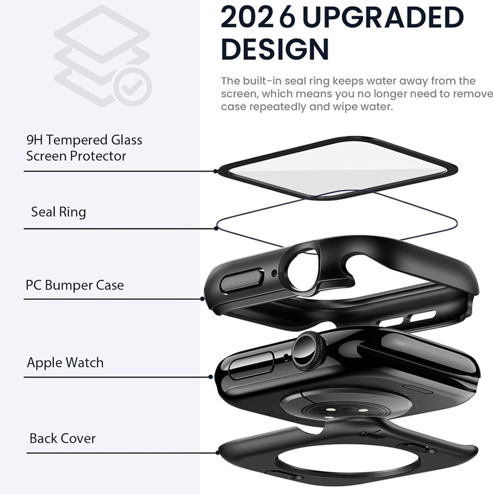 Capa Protetora 360 para Apple  - Smartwatch Apple Watches For Men avaliação e preço