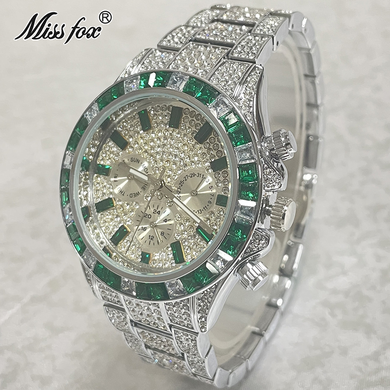 MISSFOX-Relógio esportivo em a - Smartwatch Branded Watches For Men avaliação e preço
