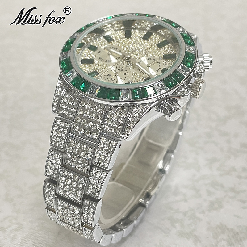 MISSFOX-Relógio esportivo em a - Smartwatch Branded Watches For Men avaliação e preço