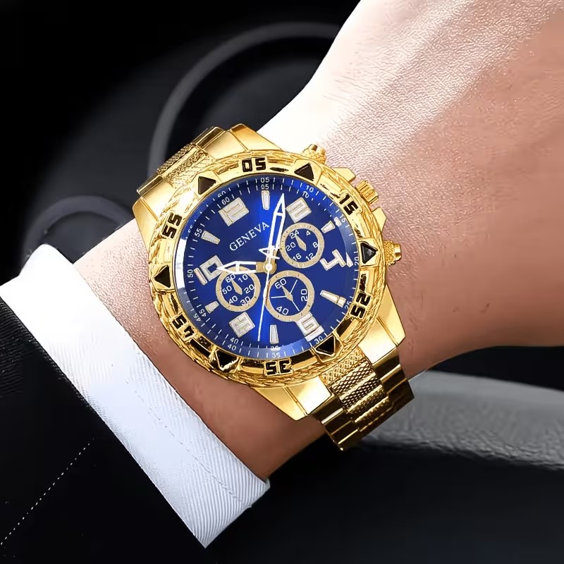 2 Relógios de Quartzo Redondos - Smartwatch Watches Birthday Gift For Men avaliação e preço