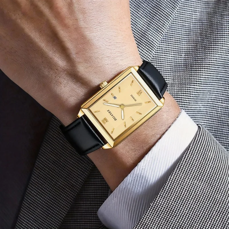 Relógios de Couro Casuais para - Smartwatch Branded Watches For Men avaliação e preço