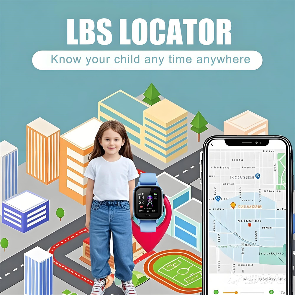 Relógio Inteligente Infantil c - Smartwatch Watches Birthday Gift For Boys With Gps avaliação e preço
