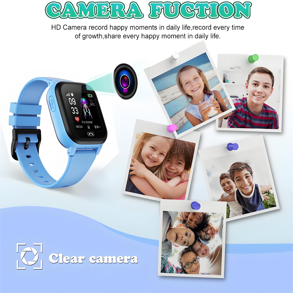 Relógio Inteligente Infantil c - Smartwatch Watches Birthday Gift For Boys With Gps avaliação e preço