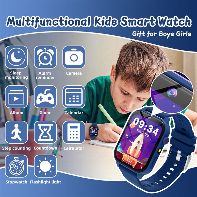 Relógio Inteligente Infantil B - Smartwatch Watches Useful Gift For Boys avaliação e preço