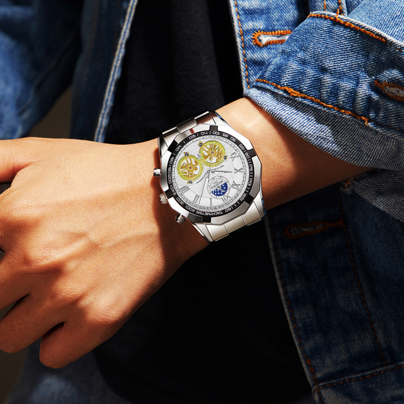 Relógio masculino de marca de  - Smartwatch Branded Watches For Men avaliação e preço