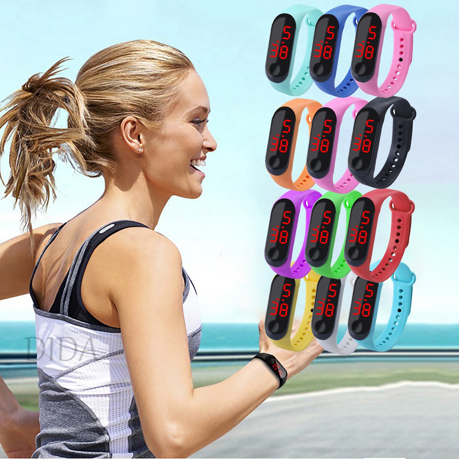 Esportes ao ar livre pulseira  - Smartwatch Watches Digital avaliação e preço