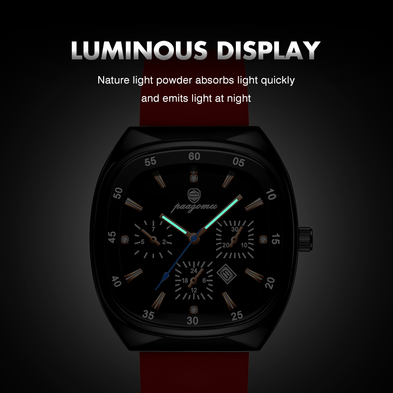 PAAZOMU Relógio esportivo casu - Smartwatch Branded Watches For Men avaliação e preço