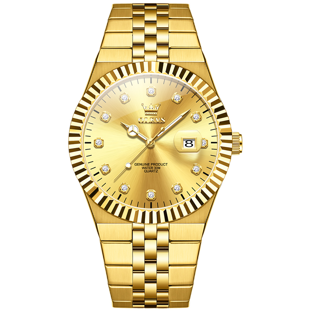 Olevs nova moda relógio mascul - Smartwatch Branded Watches For Men avaliação e preço