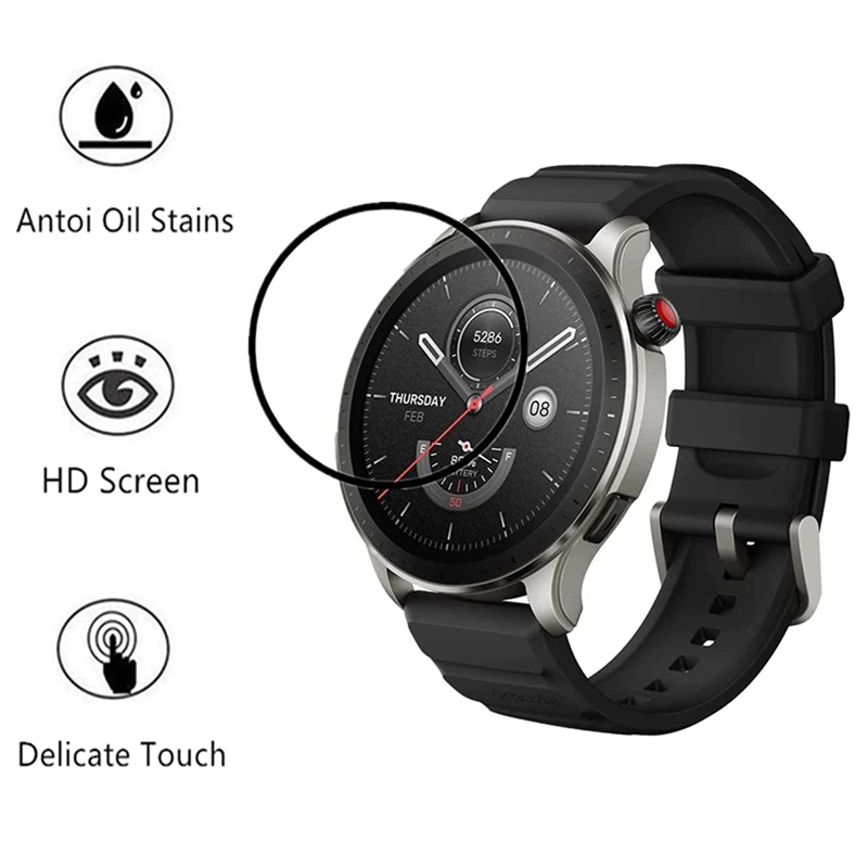 HD Curvo Anti-Scratch Filme pa - Smart Watch Screen Protector avaliação e preço