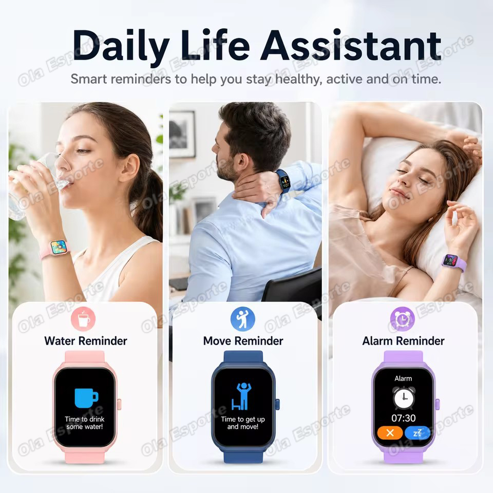 Relógio Inteligente Plus para  - Smartwatch Digital Watches For Men avaliação e preço