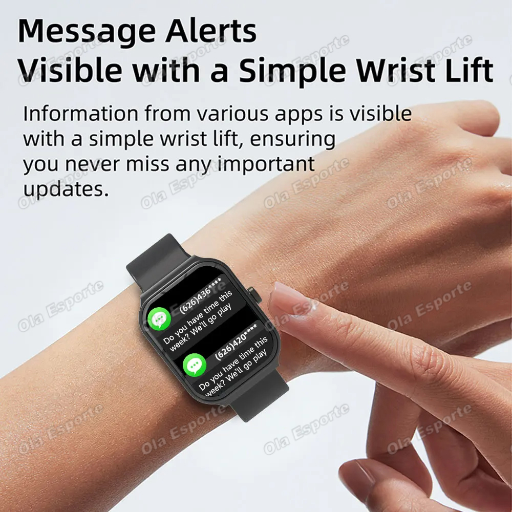 Relógio Inteligente Plus para  - Smartwatch Digital Watches For Men avaliação e preço