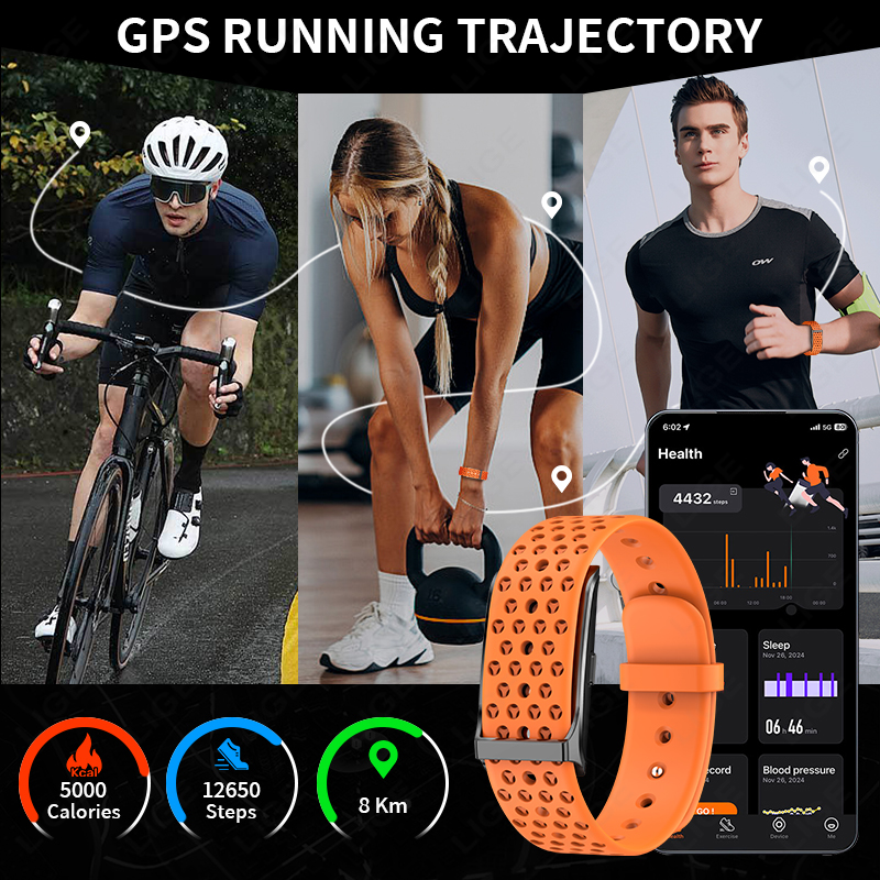 Pulseira Inteligente LIGE com  - Couple Watches Smartwatch avaliação e preço