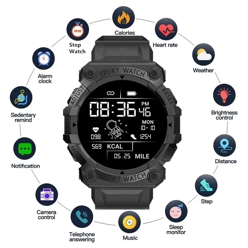 2025 novo smartwatch saúde fre - Watch Smart Y56 avaliação e preço