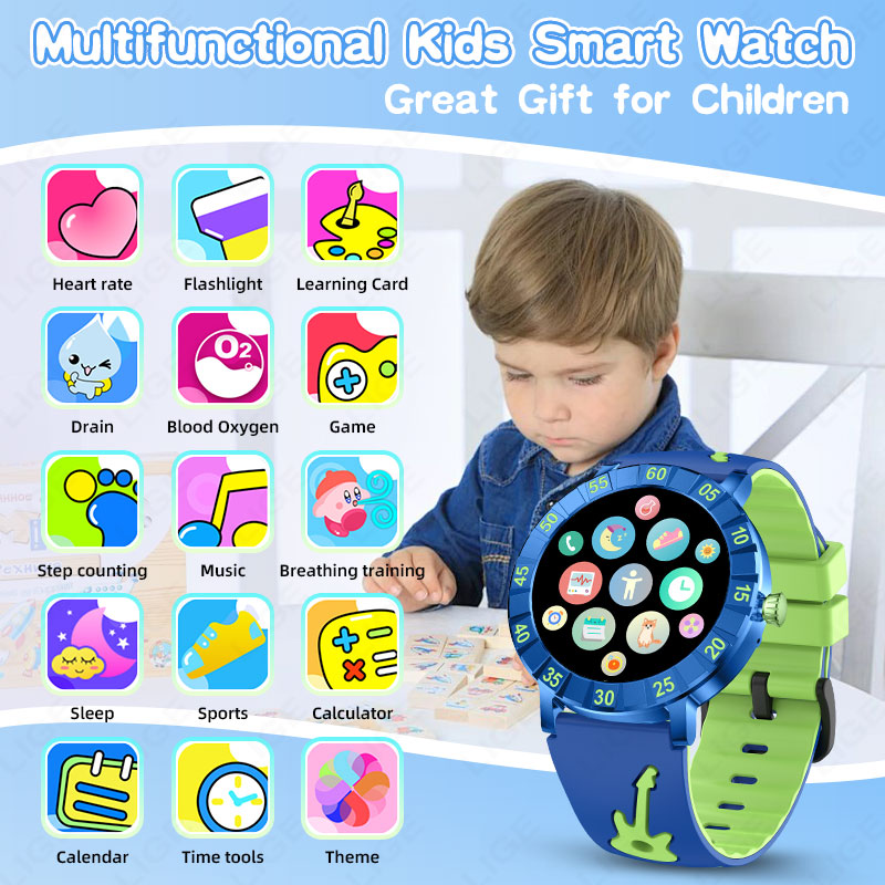 Relógio Inteligente Infantil L - Smartwatch Watches Useful Gift For Boys avaliação e preço