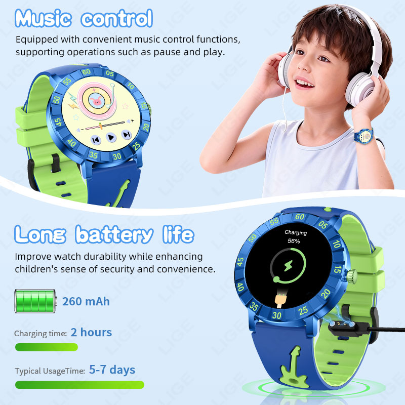 Relógio Inteligente Infantil L - Smartwatch Watches Useful Gift For Boys avaliação e preço